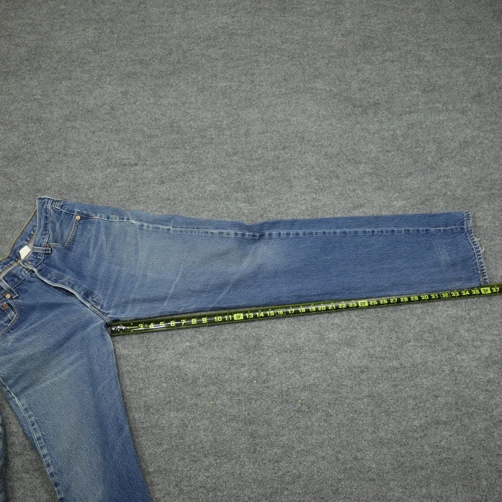 Vintage Levi's 501 Jeans Mens 33x36 Blue Straight Leg Button Fly Denim Classic